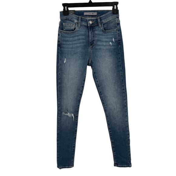 Joe's Jeans mid rise skinny denim blue size 25 - Picture 1 of 6